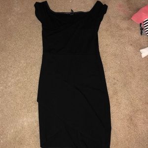 black formal dress